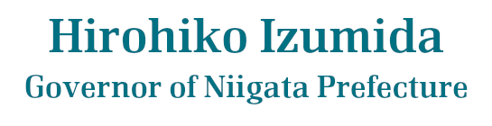 Hirohiko Izumida, Governor of Niigata Prefecture