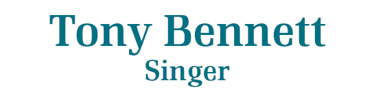Tony Bennett, Singer